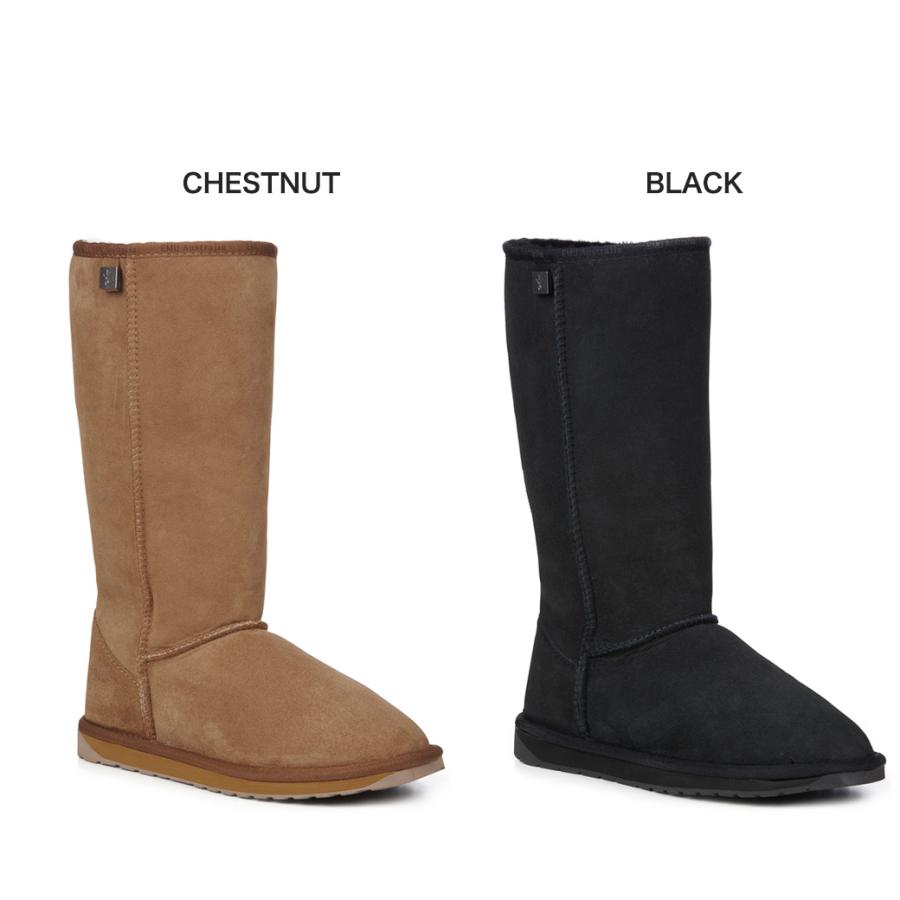 EMU  Platinum Stinger Slim Hi プラチナスティンガースリムハイ wp20004 Australia ムートンブーツ  防水 足の冷え対策 通気性 シープスキン |  | 01