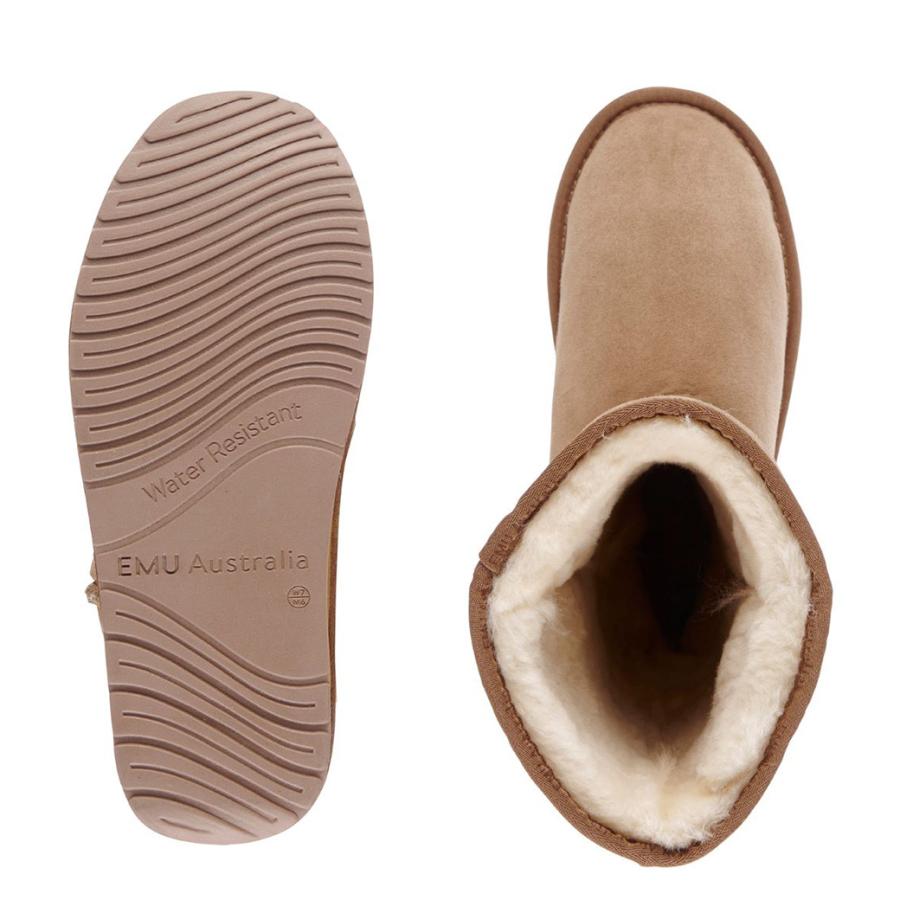 EMU  Platinum Stinger Slim Hi プラチナスティンガースリムハイ wp20004 Australia ムートンブーツ  防水 足の冷え対策 通気性 シープスキン |  | 02