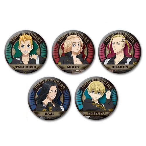 東京リベンジャーズ 描き下ろしBIG缶バッジ 全5種セット : セレン