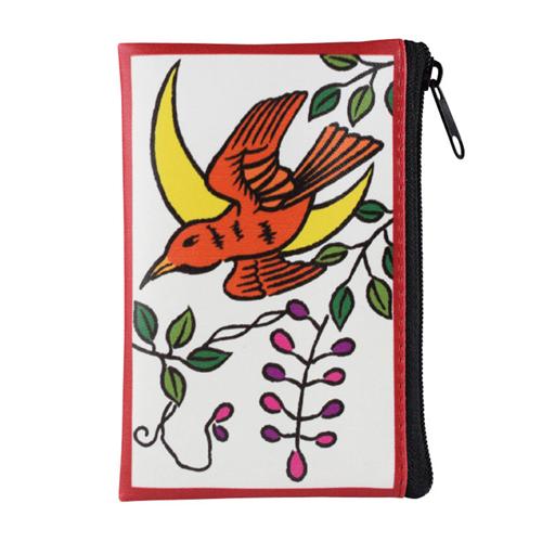 カプセルコレクション 花札ぽーち2【藤にほととぎす(赤)】単品