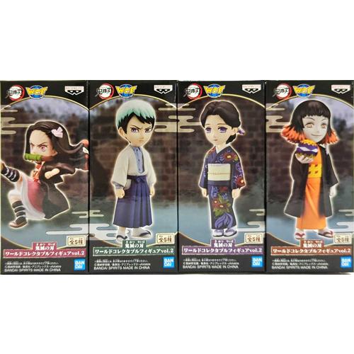 鬼滅の刃 ワールドコレクタブルフィギュア vol.2 4種セット : セレン