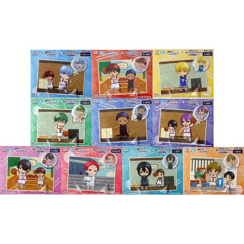 黒子のバスケ 缶バッジコレクション 試合開始! 全10種セット : セレン