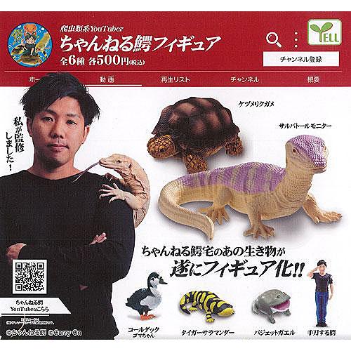 爬虫類フィギュアセット 動物 生物 立体図鑑 レプタイルボックス / カロラータ