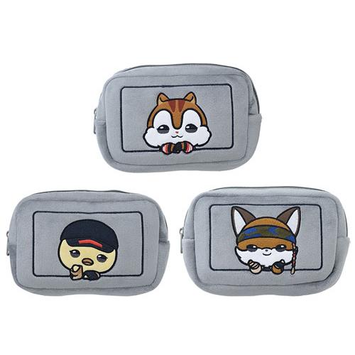 SHINee ANIMAL COORDY アップリケポーチ 全3種セット : セレンショップ