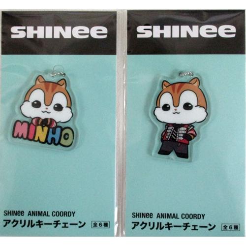SHINee ANIMAL COORDY アクリルキーチェーン【MINHO ミンホ】2種セット