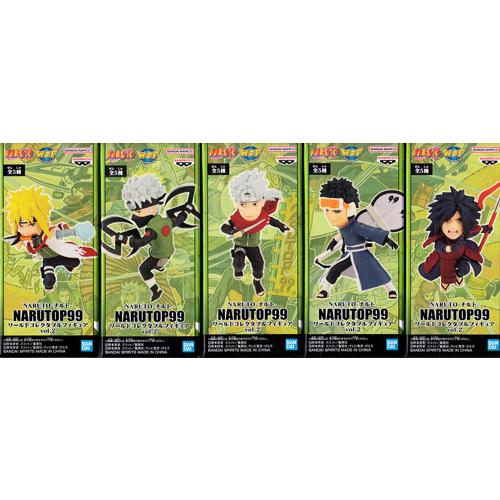 NARUTO ナルト NARUTOP99 ワールドコレクタブルフィギュア vol.2 全5種