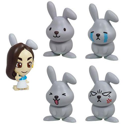 ならぶんです。 ラヴィット！ラッピー 全5種セット : セレンショップ