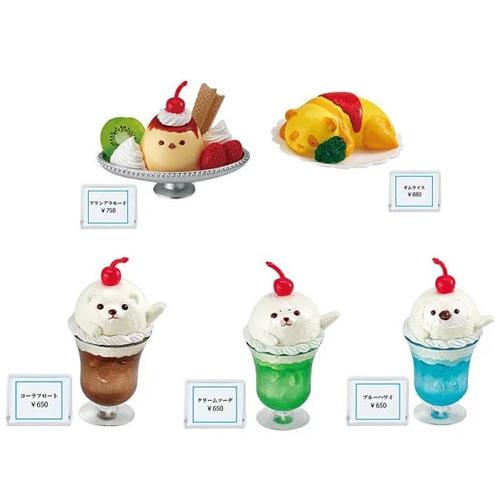 レトロ喫茶のショーウィンドウにこっそりいる動物の赤ちゃん 全5種