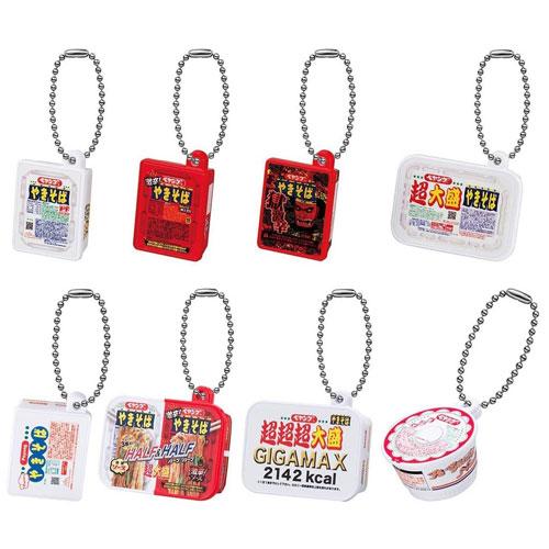 ペヤングやきそば ミニチュアチャーム 大盛バージョン 全8種セット