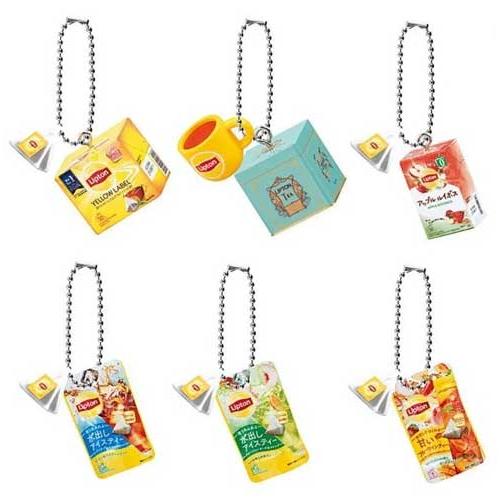 Lipton ミニチュアチャームコレクション 全6種セット : セレンショップ