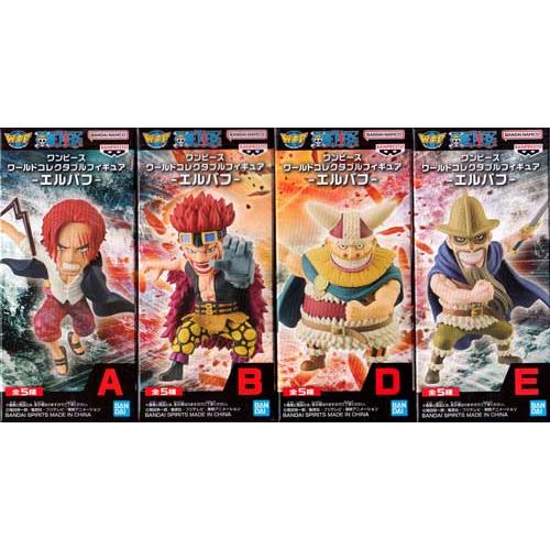 ワンピース ワールドコレクタブルフィギュア エルバフ【赤髪海賊団の