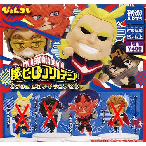 【即購入可】僕のヒーローアカデミア フィギュア2体 僕のヒーローアカデミア ぴょんコレフィギュア2【エンデヴァー】単品