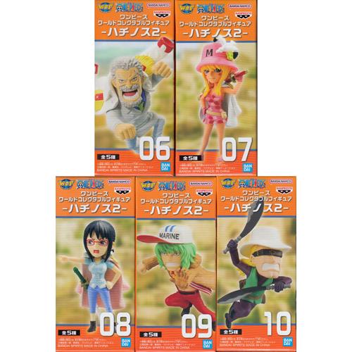 ワンピース ワールドコレクタブルフィギュア ハチノス2 全5種セット