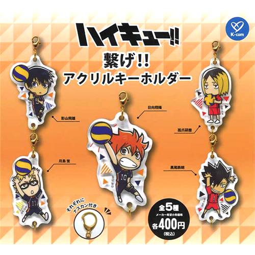 ハイキュー!! 繋げ!! アクリルキーホルダー 全5種セット : セレン