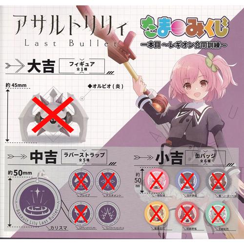 アサルトリリィ Last Bullet たまみくじ 一本目 レギオン合同訓練