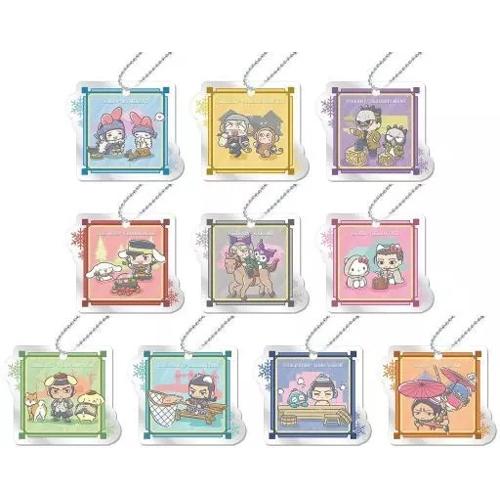 ゴールデンカムイ×サンリオキャラクターズ アクリルチャーム 全10種