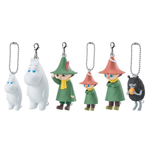 MOOMIN つまんでつなげてマスコット 6種セット : セレンショップ