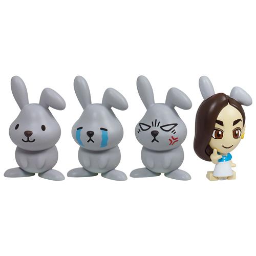 ならぶんです。 ラヴィット！ラッピー【笑いラッピーなし】4種セット