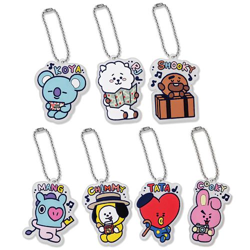 BT21 カプセルラバーマスコット Railway Journey 全7種セット : セレン