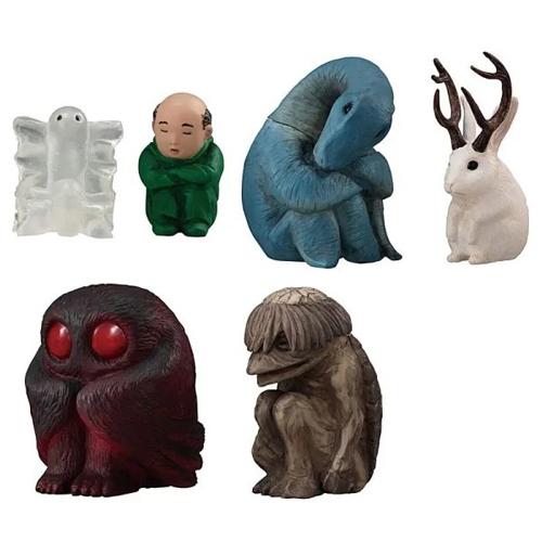 まちぼうけ UMA 未確認生物2【ジャッカロープ(茶)なし】5種セット