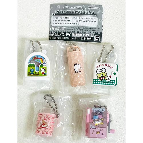 サンリオキャラクターズ レトロミニチュアチャーム2 全5種セット