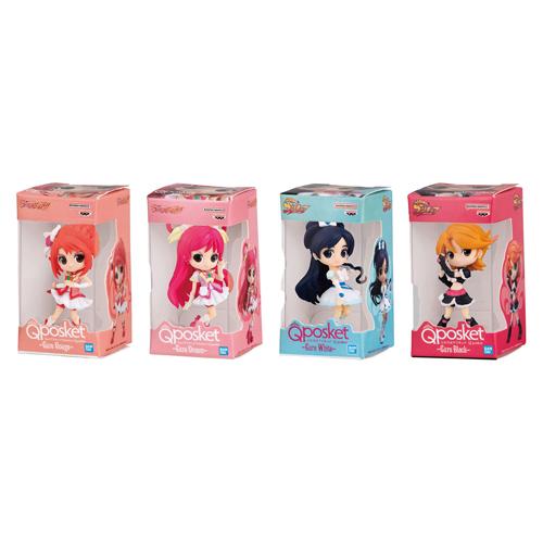 プリキュアオールスターズ Q posket ミニチュアコレクション 全4種