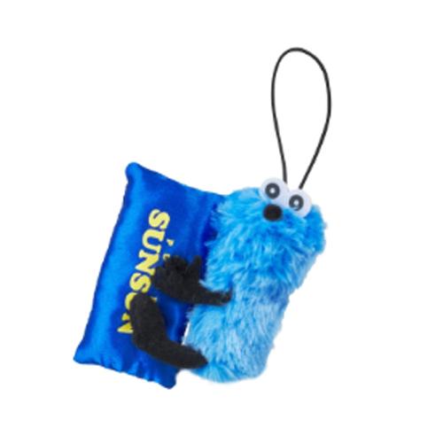 パペットスンスン おやすみピローマスコット【スンスン(ブルー)】単品