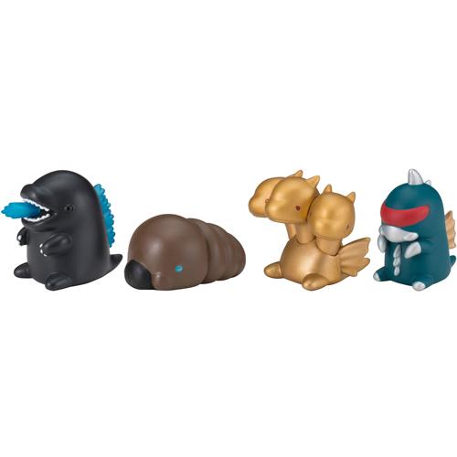 ならぶんです。 怪獣さん(ゴジラ版)【メカゴジラなし】4種セット