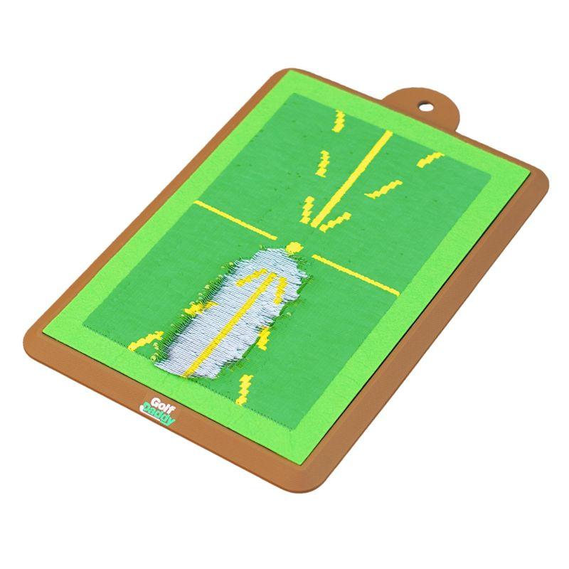 Golf Daddy ディボットダディプロ DIVOT DADDY PRO 公式 新型モデル ベルクロ ゴルフ スイング 練習用 マット 練