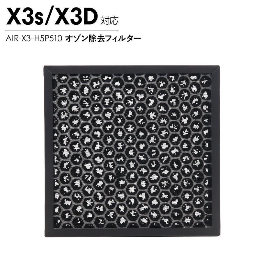 Airdog X3s フィルターは新品未使用　空気清浄機 Airdog エアドッグ X3D X3s オゾン除去フィルター 純正 X3用 交換用