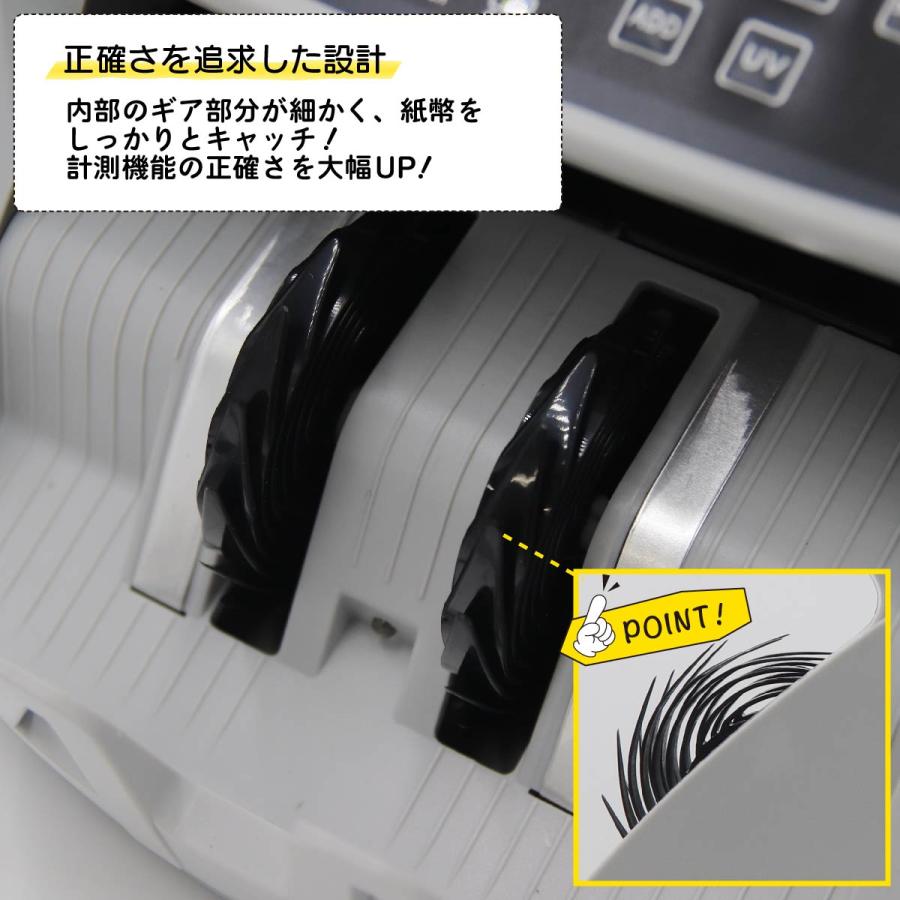 動作確認済 お札カウンター Money Counter 328UV つ14 Amazon.co.jp: 紙幣カウンター マネーカウンター 紙幣計数機【2025新