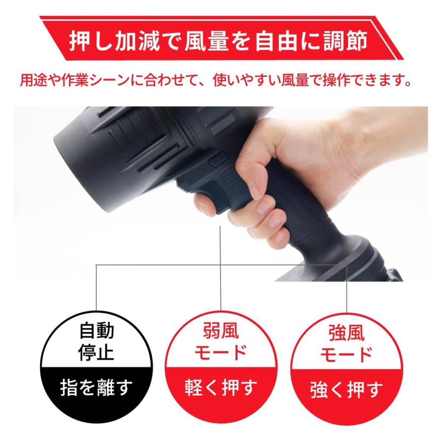 TikTokで今話題の ブロワー エアダスター 洗車 落ち葉 掃除 強風