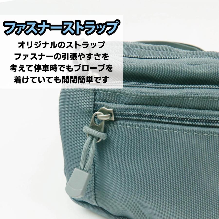 送料無料 防水カバー付属 ウエストバッグ 多収納 ウエストポーチ 大
