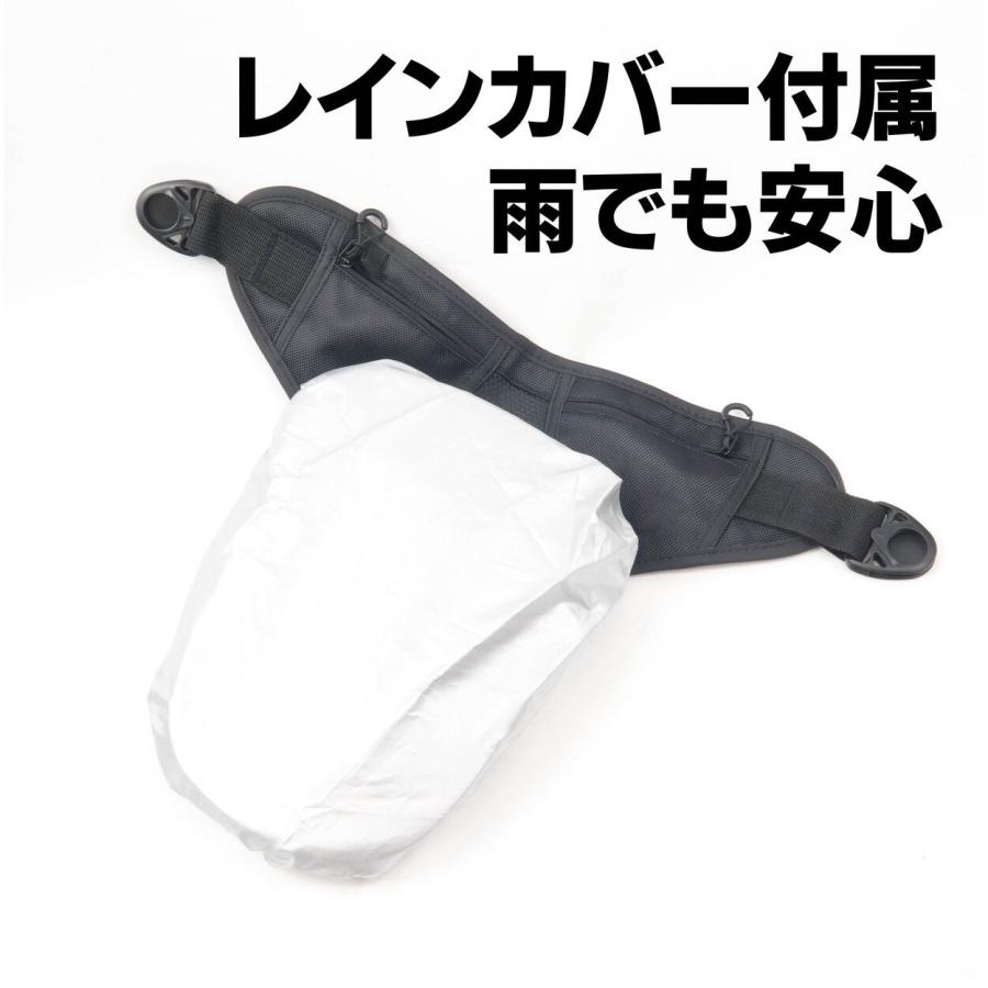 現役ライダー考案 バイクレッグバック 大容量 スマート レインカバー