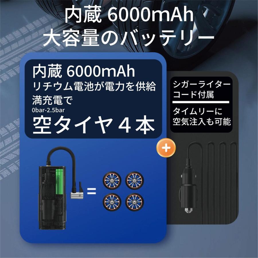 Liberator Plus 空気入れ 電動空気入れ 自転車 エアーポンプ 電動 空気