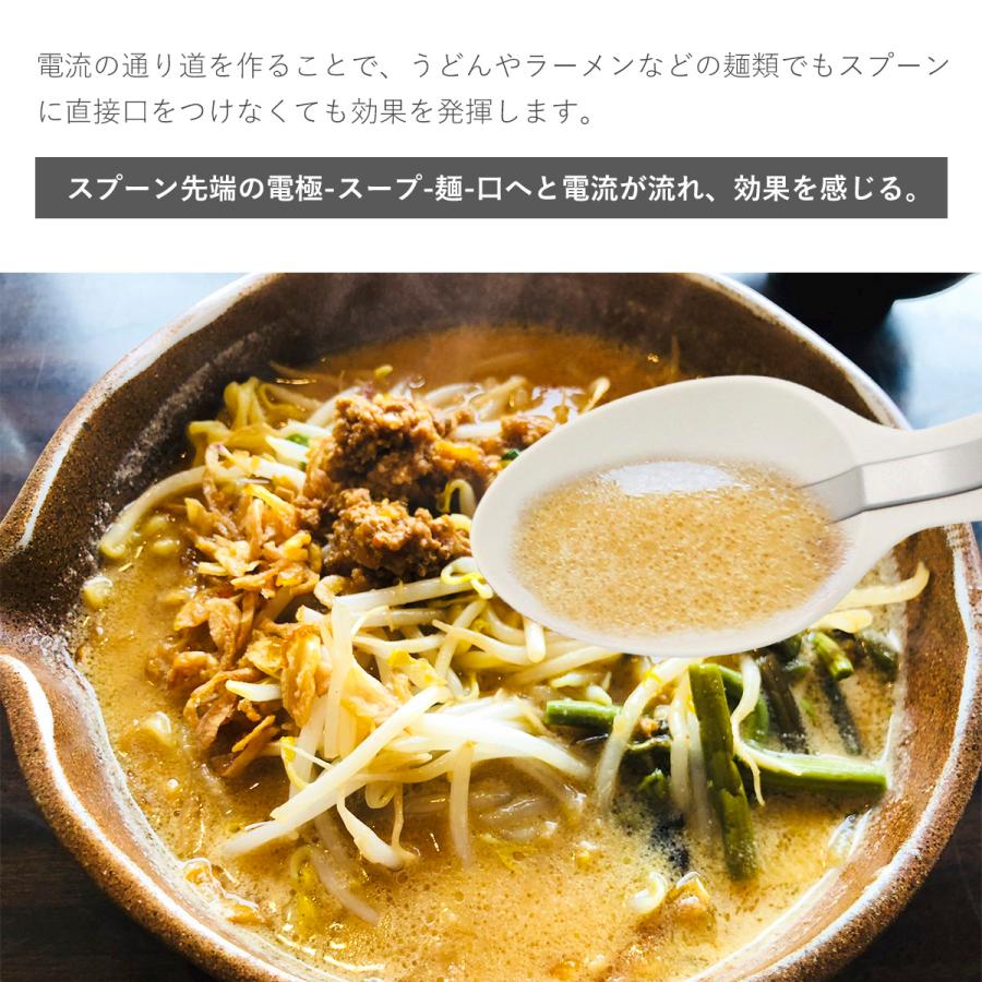 おいしいの、新しいかなえ方 キリン エレキソルト スプーン 減塩食品