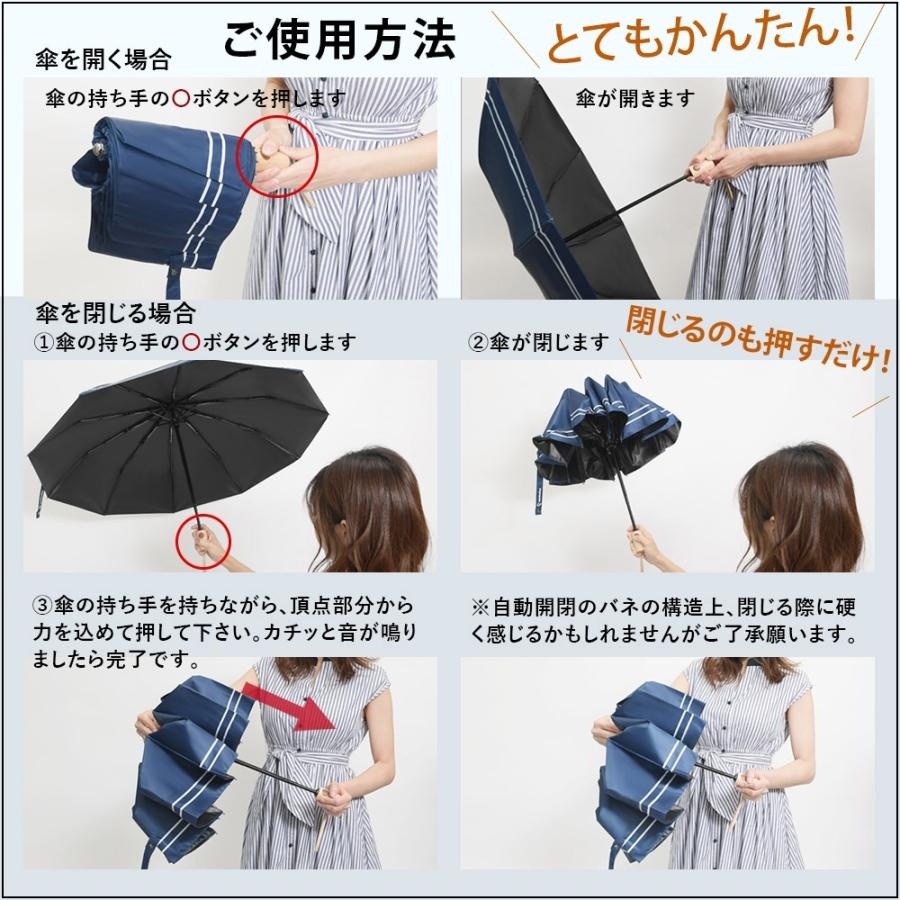 monloulou 日傘 完全遮光 日傘 折りたたみ 遮熱 晴雨兼用 ブランド