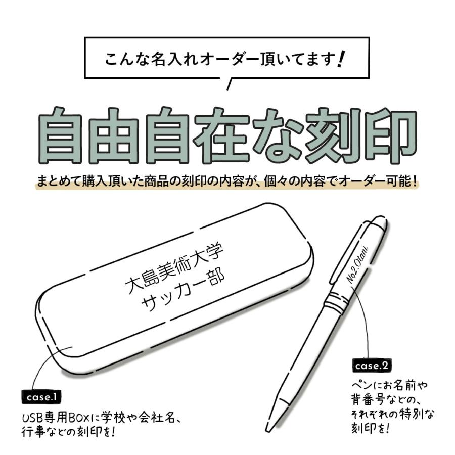 名入れ 刻印 木製ボールペン 木箱 木製ケース付き ケースセット 入学式