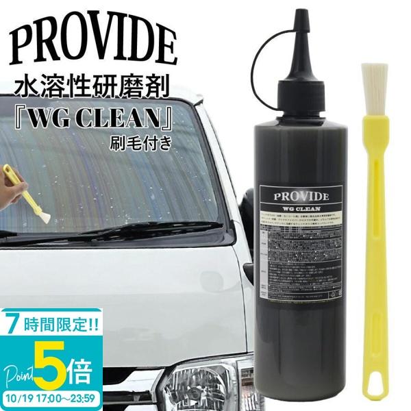 プロヴァイド PROVIDE 油膜除去 コート除去 WG CLEAN 300ml 水溶