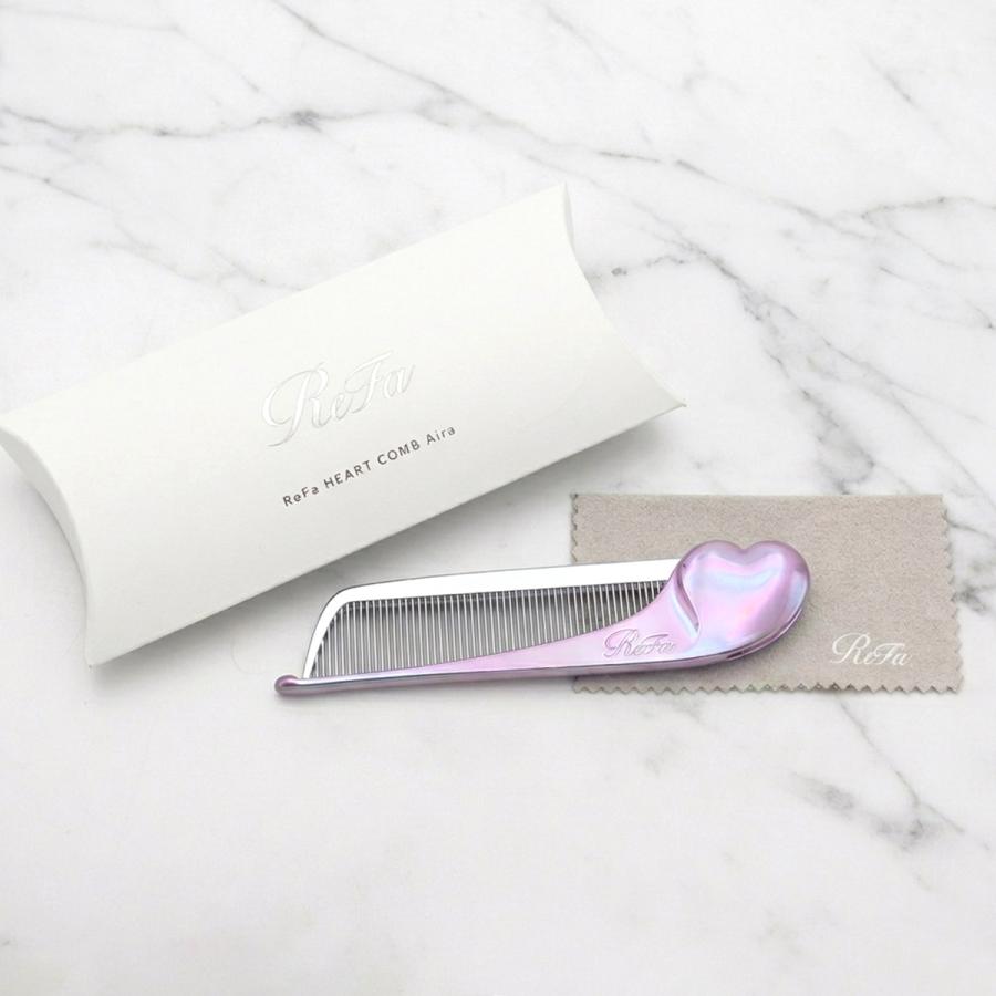 【 名入れ可 】 ReFa HEART COMB Aira ReFa リファ ハートコーム アイラ リファ くし 折りたたみ リファ くしコーム リファ ヘアブラシ コーム サラサラ 髪 |  | 09