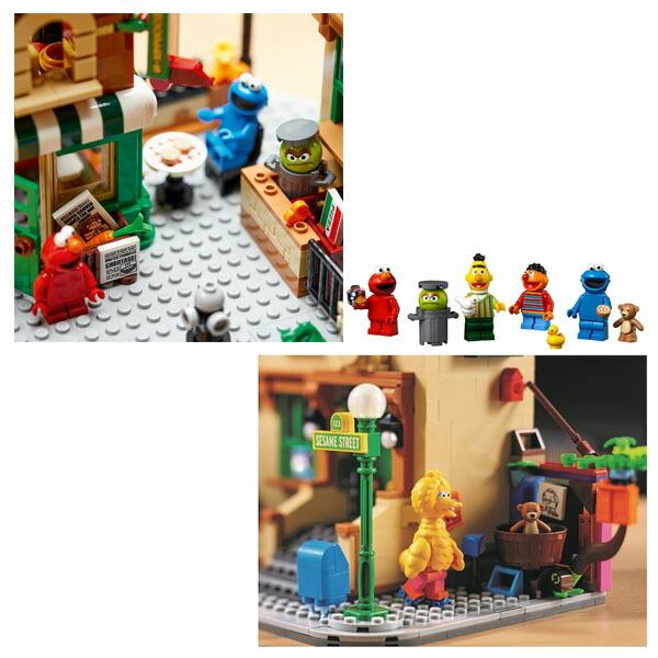 LEGO レゴ レゴアイデア セサミストリート123番地 21324 セサミ 