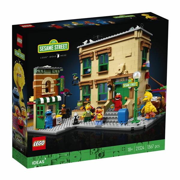 LEGO レゴ レゴアイデア セサミストリート123番地 21324 セサミ 