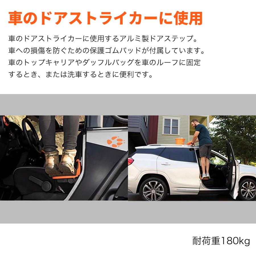 ライトラインギア ドアステップ 傷防止保護ラバー付き 100660 車 スチール製 2026 : モノコレクション ソラーラ - 通販 ...