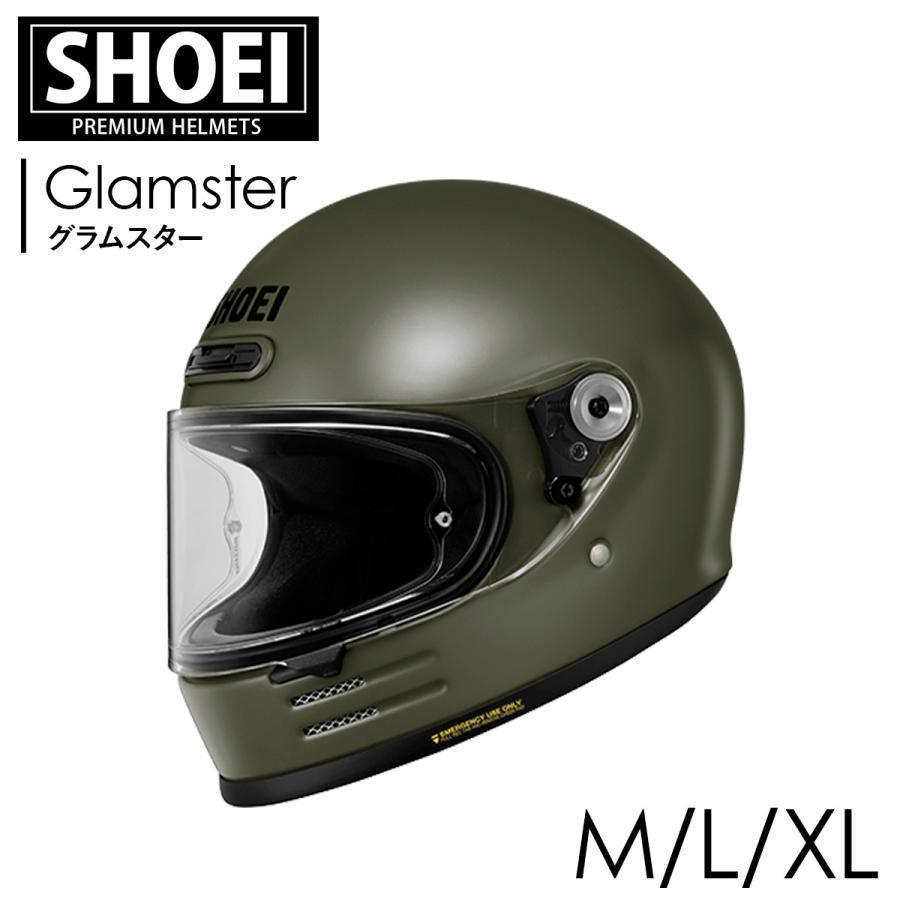 SHOEI Glamster フルフェイスヘルメット Lサイズ SHOEIの新型フルフェイスヘルメット「グラムスター」に初の