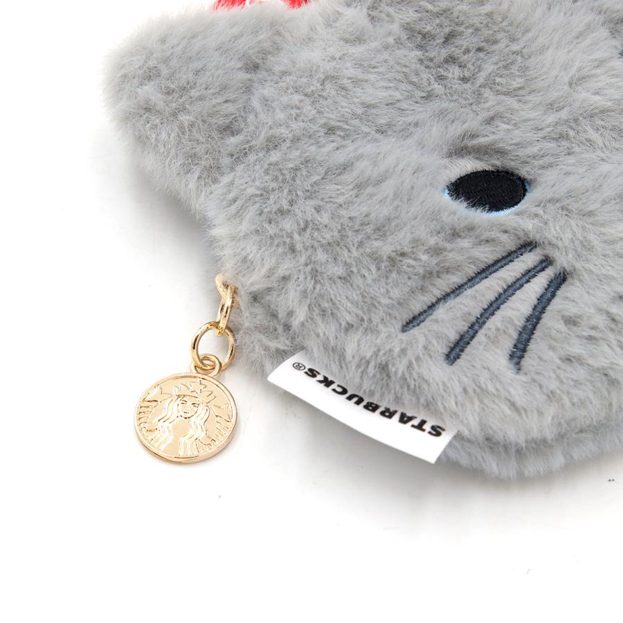 スターバックス バレンタイン2026 ファーポーチキャット ポーチ 小さめ