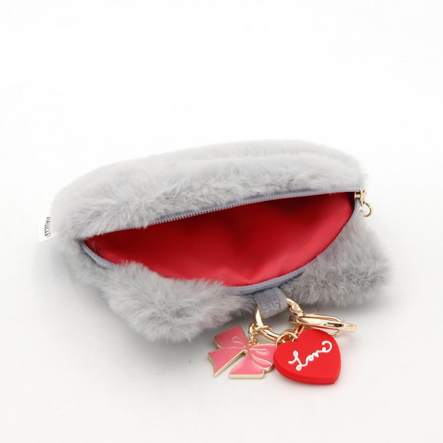 スターバックス バレンタイン2026 ファーポーチキャット ポーチ 小さめ