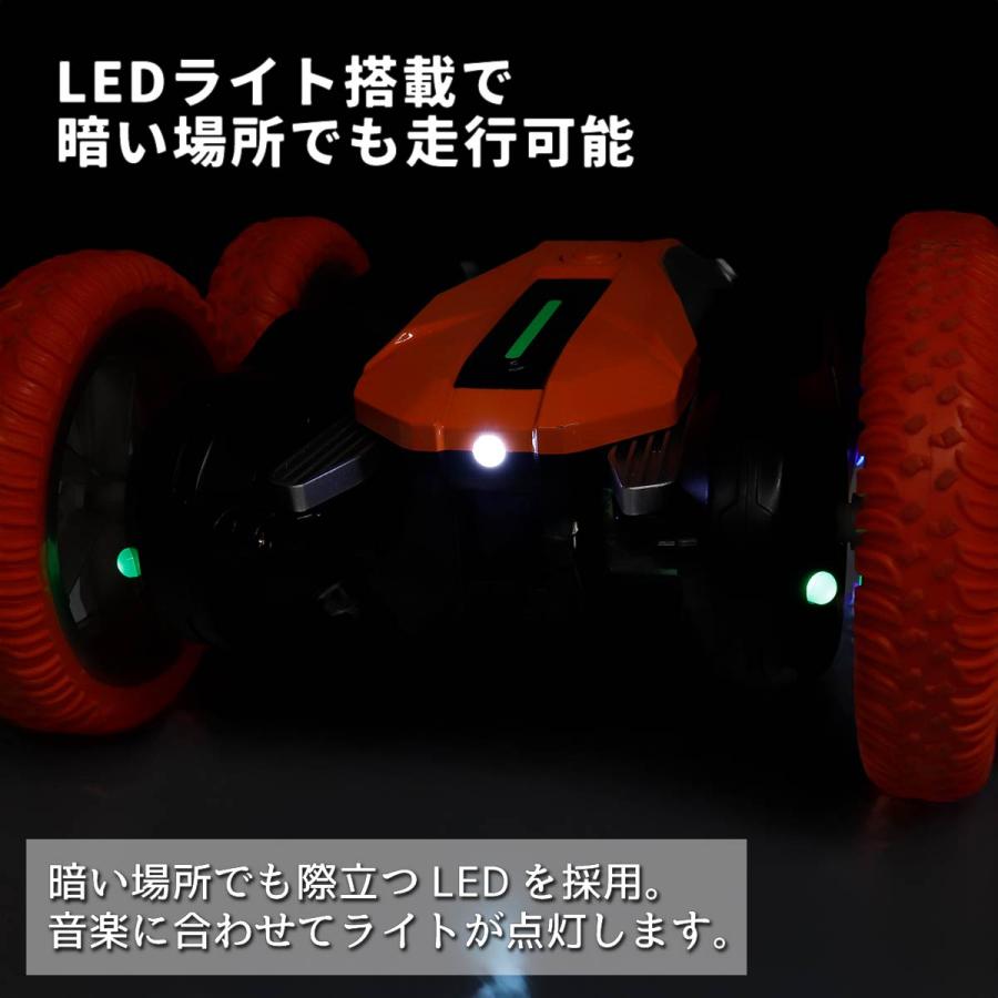 ジェスチャー ラジコン 自由自在 パワフル アクロバット 両面走行 車