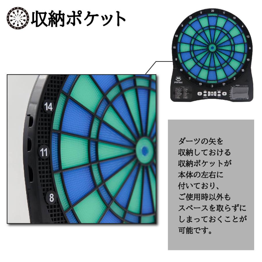 ダーツボード ダーツ バレル セット 矢 Darts 壁掛け 自動計算 音声