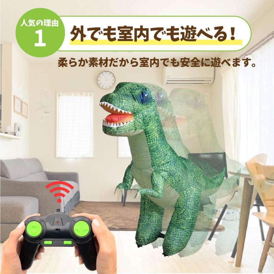 動画あり】巨大 恐竜 ラジコン 人気 おもちゃ 大きい でかい 動く