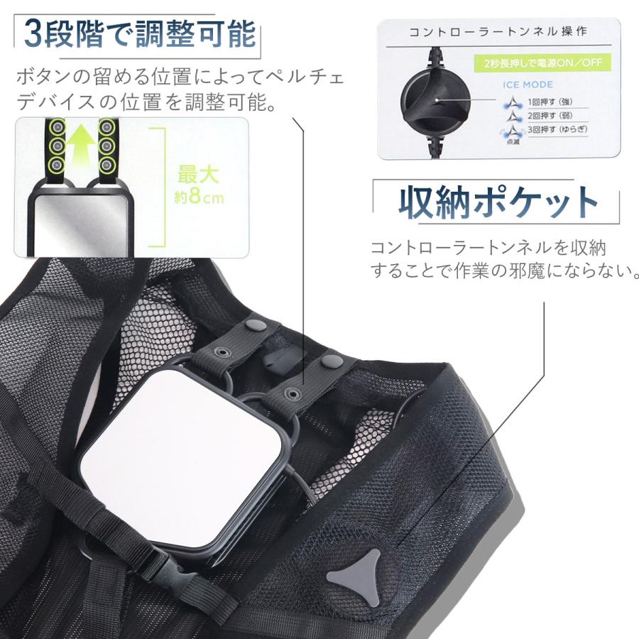 ワークマン ベスト ペルチェベスト 1秒冷却 大型プレート ワークマン ベスト ペルチェベスト 1秒冷却 大型プレート